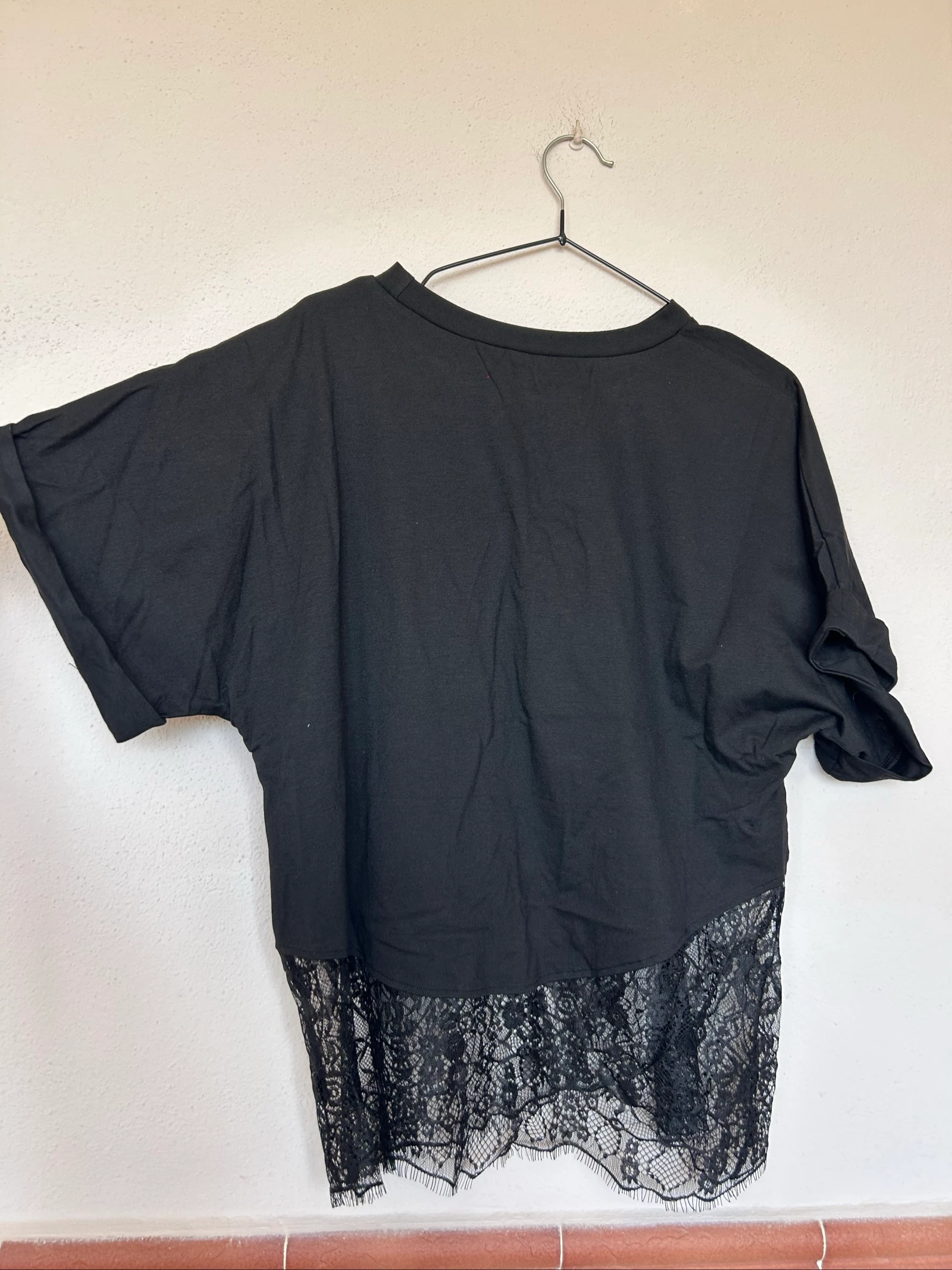 Camiseta encaje